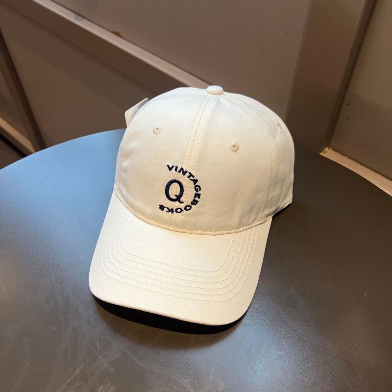 New Embroidered Alphabet Baseball Cap Versatile Children's Sunscreen Cap Leisure Trend Brand Student Cap Sun Hat