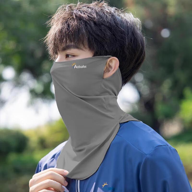 HANDUNYOU Ice Silk Sun Protection Face Mask