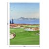 Tara Iti Golf Course New Zealand 17th Hole Throw Blanket Baby Funny Gift Picnic Blankets