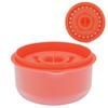 Mini Egg Yolk Separator NonToxic Durable Egg White Filter Divider Kitchen Tool for Home Bakery(Dark Orange )