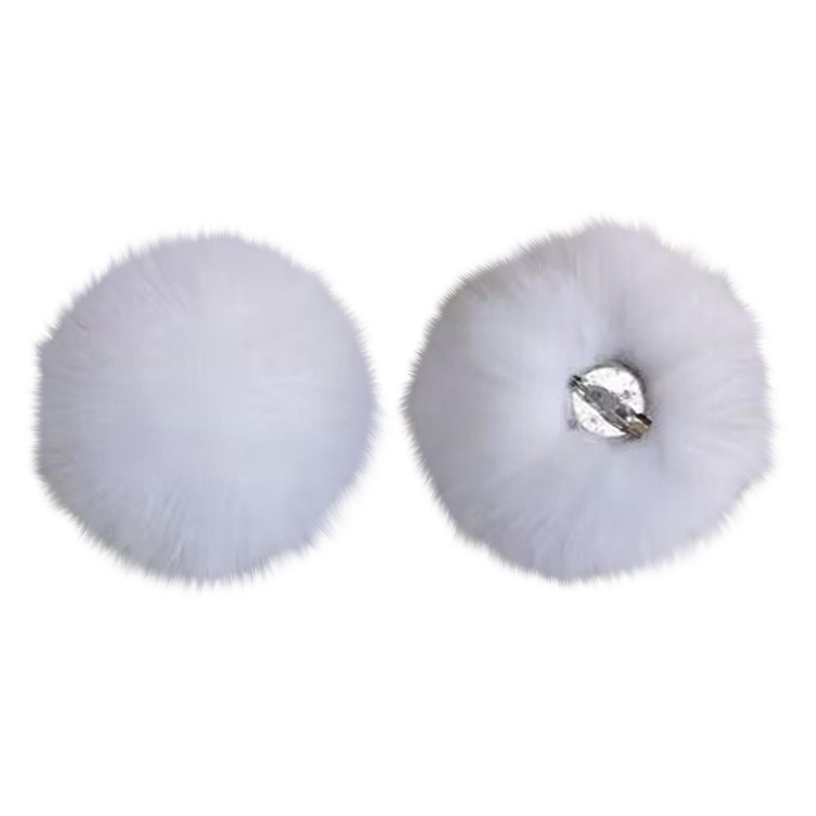 

Помпон 5 см 6 см 8 см Мягкий помпон своими руками помпоны для брелока для шитья шарфа шапки обуви одежда товары для рукоделия S белый