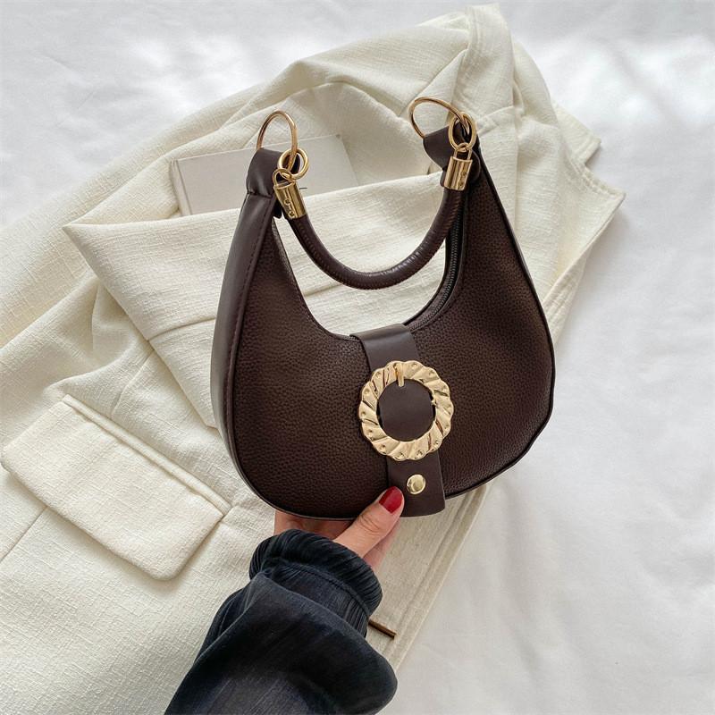 Модная шикарная женская сумка из искусственной кожи, стильная осенне-зимняя сумка через плечо