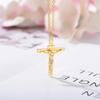 Classic 316L Stainless Steel Pendant Necklaces For Women Men High Quality 18K Gold Plating Non Fading Church Metal Necklace