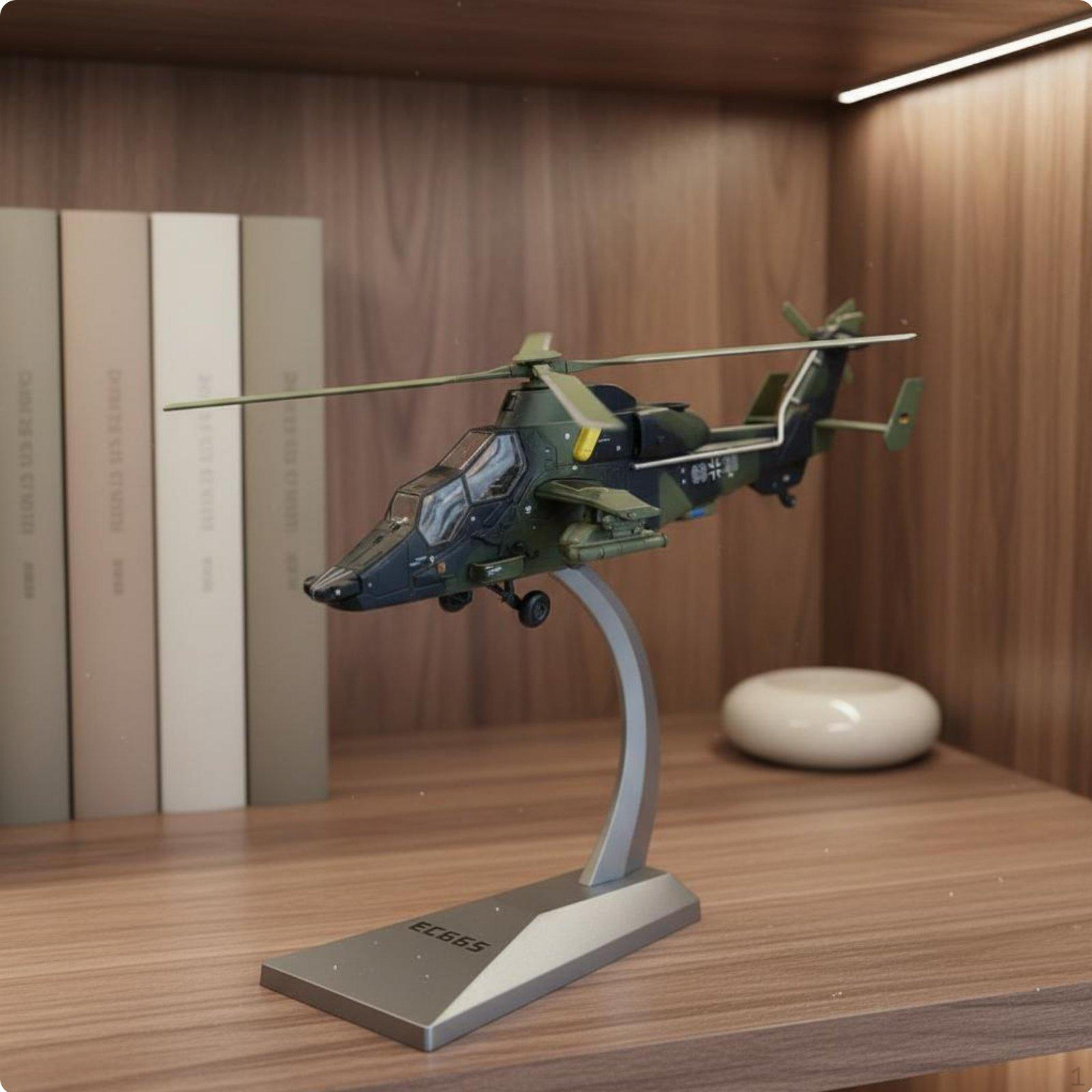 EC665 Armed Rotorcraft Helicopter Model Collector s Grade 1:72 Scale Detailed for