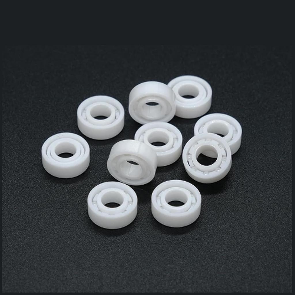 1Pcs MR115 5X11X4mm Full Ceramic Bearing ABEC-9 Fishing Reel Bearing All Zirconia Ceramic Ball Bearing