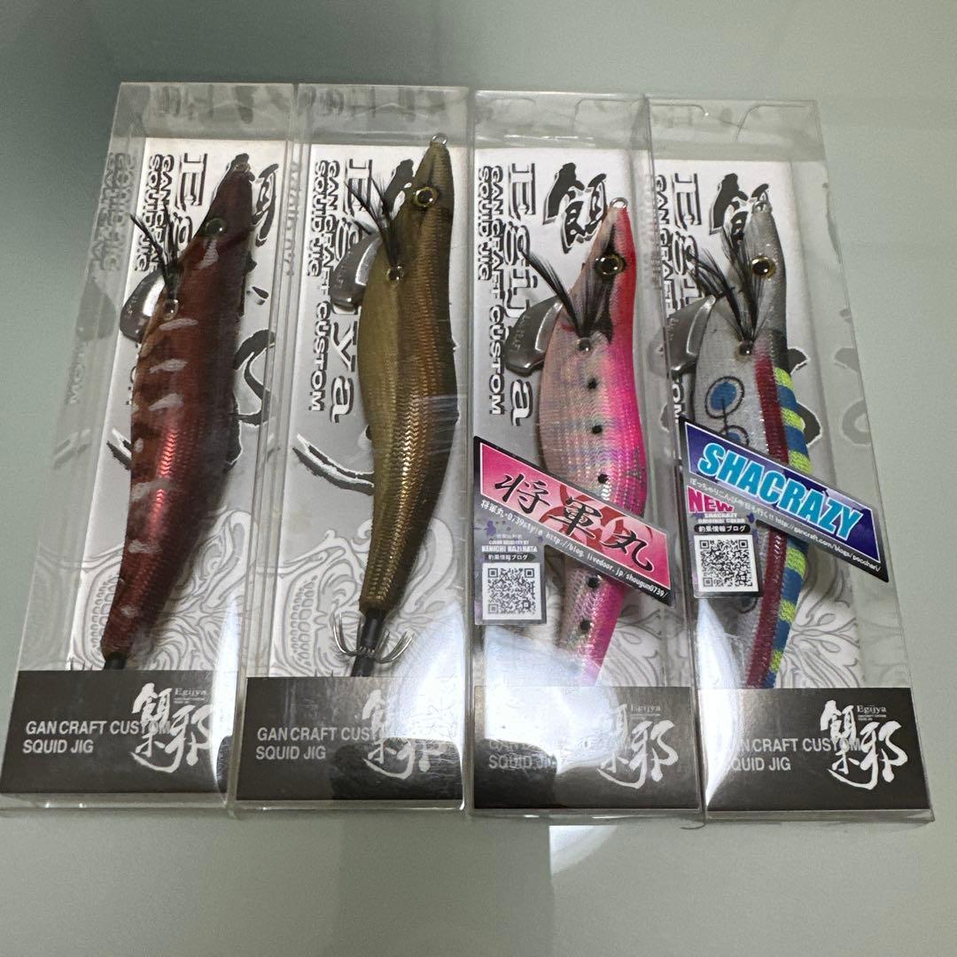 Used GAN CRAFT Ekija No. 3.5 Set of 4