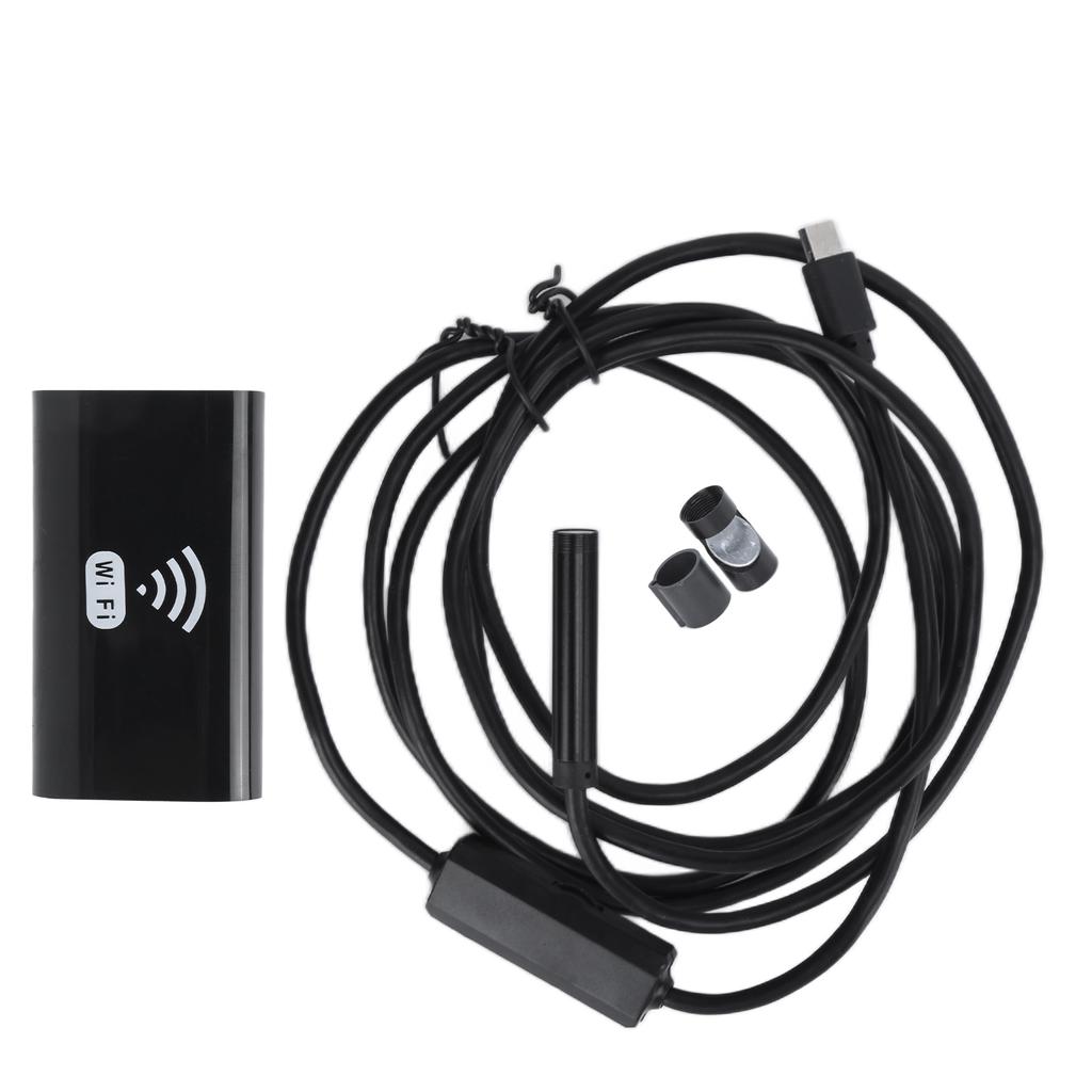 F99 8mm Industrial Endoscope Hard Wire High Definition WIFI Boroscope for Equipment Maintenance2m