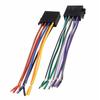 Universal Adapters Wire Harness Adapter Universal Female ISO Wiring Harness Car Radio Adaptor Connector Wire Plug Kit Radio Accessories 4