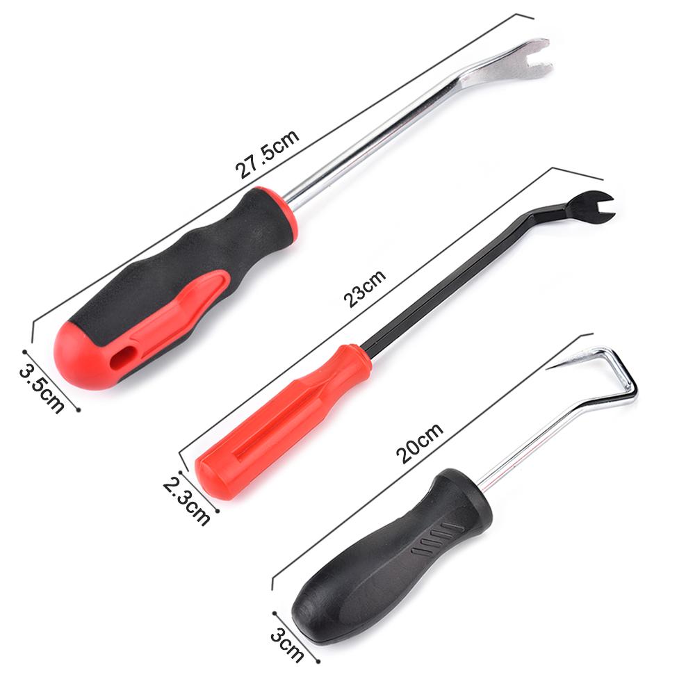 

3 шт., инструменты для разборки автомобиля, инструменты для снятия панели, ремонтные комплекты для обивки дверей автомобиля и панели приборной панели