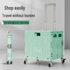 Portable Folding Grocery Cart for Home, Camping, and Picnic