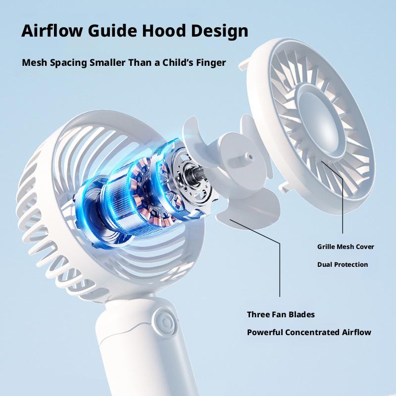 Brand New Compact Size High-Quality Fan High-Quality Portable Compact High-Quality Usb High-Quality Rechargeable High-Quality Quiet High-Quality