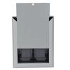 Pet Products of Large Aluminum Weather Proof Pet Doors With 2 Slide-in Panels for Dog Outdoor, Dog Doors With Beautiful Window