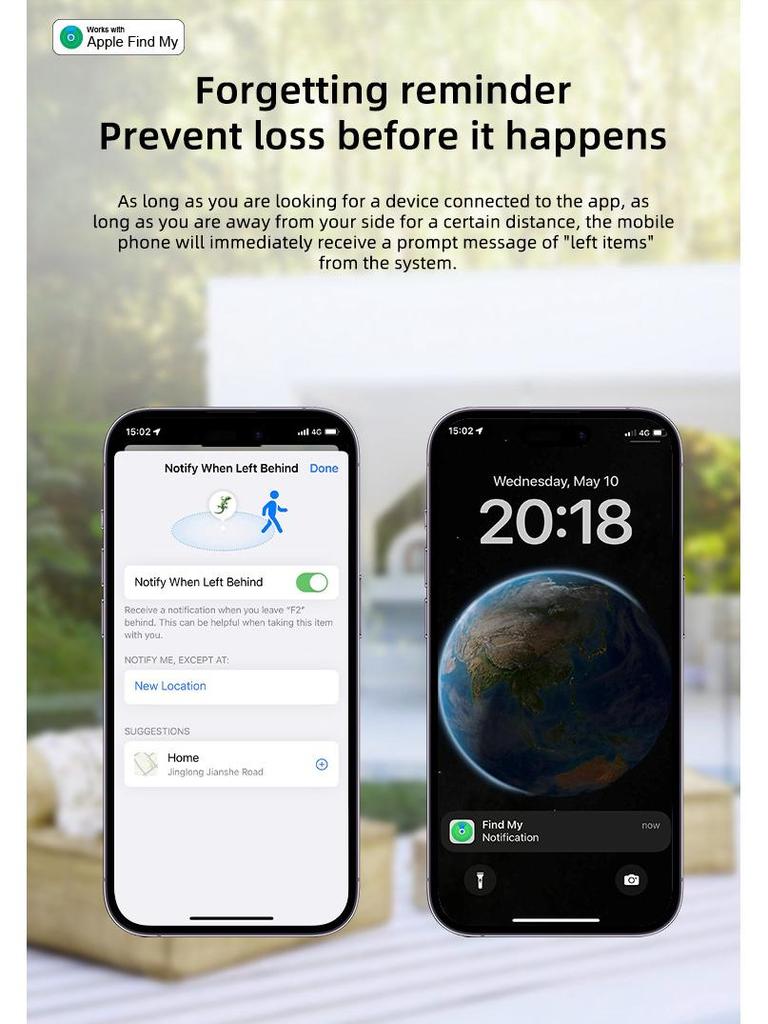 MFI Certified FindMy GPS Anti-Lost Device for Apple AirTag