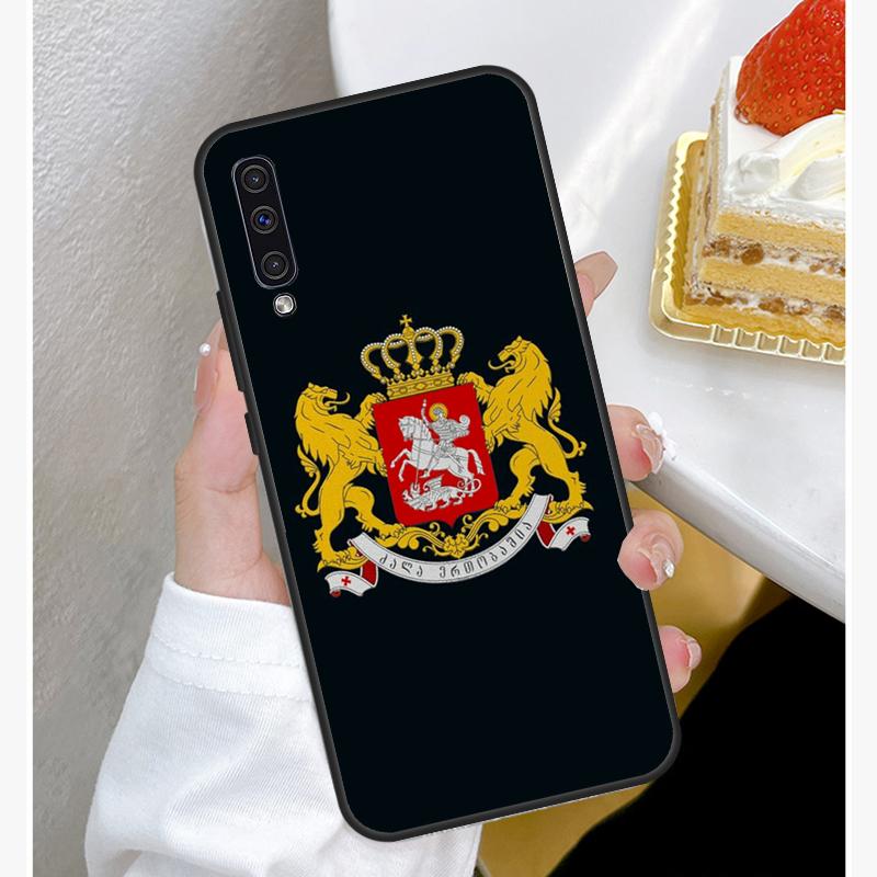 

Чехол с флагом Грузии для Samsung A12 A32 A42 A52 A72 A52S A03S A21S A11 A31 A51 A71 A10 A50 A70, полное покрытие Samsung A03S