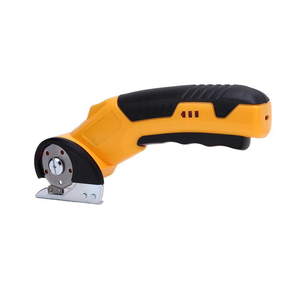 Cordless Electric Scissors 3.6V Re Able Cardboard Box Cutter Fabric Scissor with Spare Blade   Lock & LED Light for Leather Carpet Plast