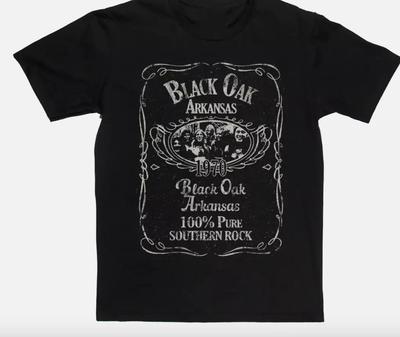 Vtg Schwarze Eiche Arkansas Geschenk für Fan Schwarz Alle Größen Unisex Shirt Unisex T-Shirt