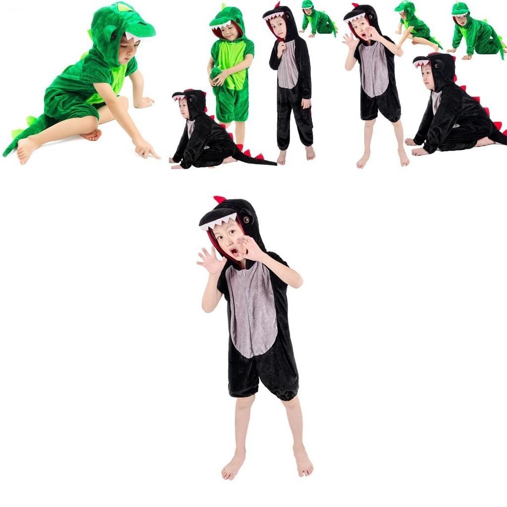 Perfectly Styled Halloween Childs Dinosaur Costume Crocodile Fancy Dress Unisex Outfit