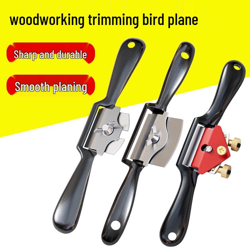 

Птица Самолет: Деревообрабатывающий инструмент для снятия фаски и обрезки кромки для DIY и столярных проектов Single Screw Small