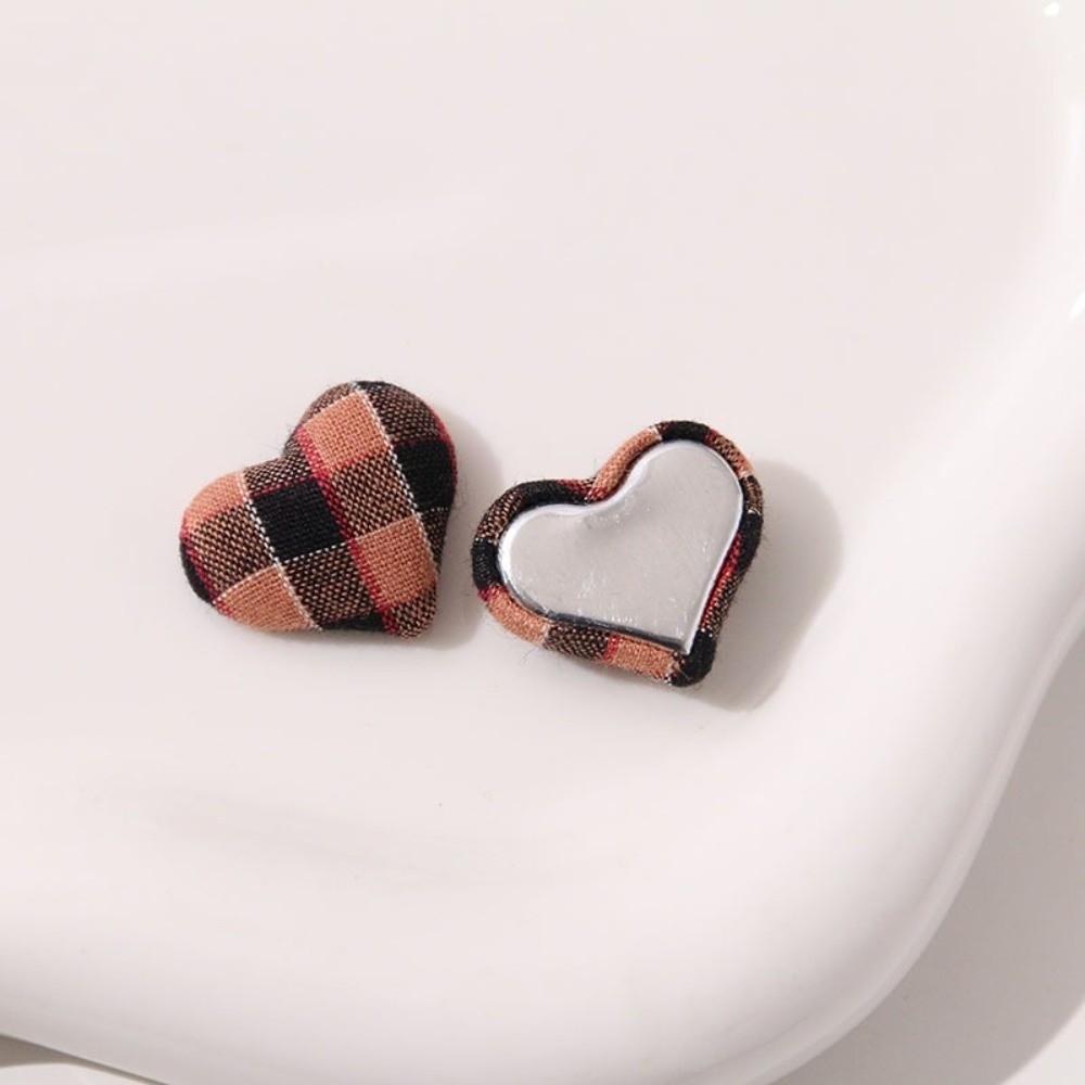 20pcs Heart Button Fabric Bag Buttons 20pcs Set Heart Shape Buttons Sewing Crafts