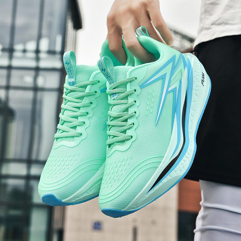 Neue Laufschuhe Herren Spezialität Marathon Herren Sport Leicht Carbonplatte Damen Bequem Sportliche Rutschfeste Sneaker