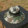 Men's Summer Wide Brim Camouflage Fishing Sun Hat