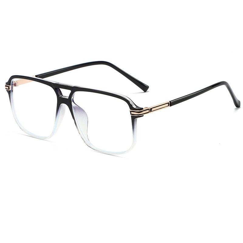 TR90 Men And Women Retro Reading Glasses Double Anti Blue Light Computer Mirror Reading And Playing Games Eye Glasses Protection