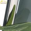 3D Stainless Steel Rain Guard Trim for Santana - Decorative Car Accessory Sticker.