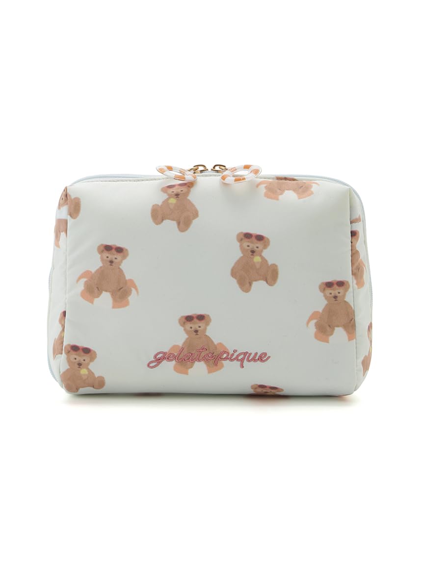 Summer Bear Print Pouch PWGB262559 MNT F [Gelato Pique] All-Over Women s