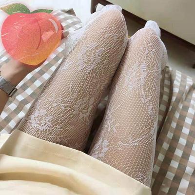 High Quality Fishnet Mesh Sweet Girls Tights Sexy Women Fashion Geometric Embroidery Stockings Letter Design Luxury Pantyhose
