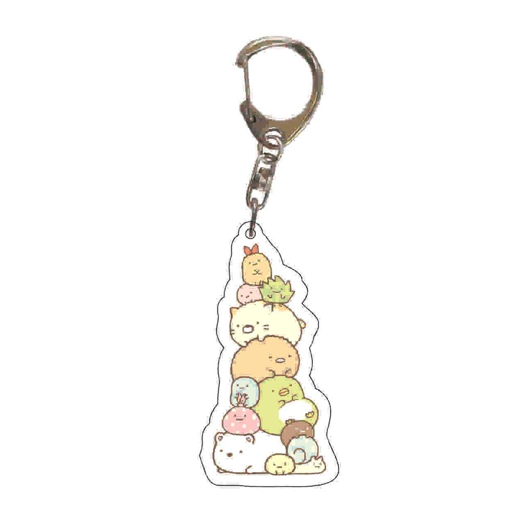 Corner Creatures Acrylic Anime Keychain Pendant