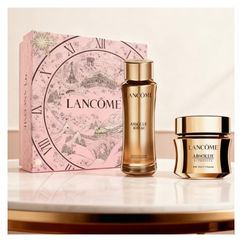 LANCÔME Jingchun Face Cream Lotion Skin Care Set 2025 Christmas Series Moisturizing 150ml+60ml