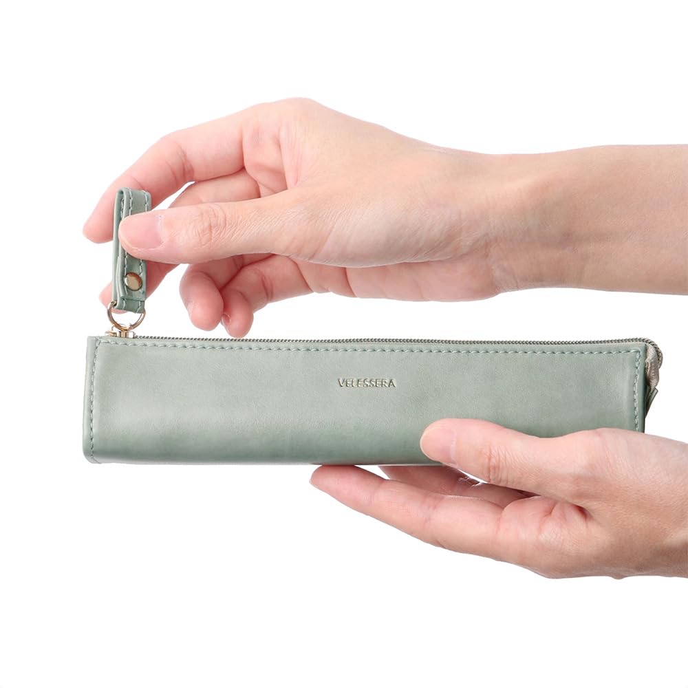 Marks Pistachio Green Pen Case by Velesera (VLS-PEC06-GN)