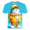 2025 Summer New 3D Printed Short Sleeve Fashion Trend Shirt Men's Round Neck T-shirt