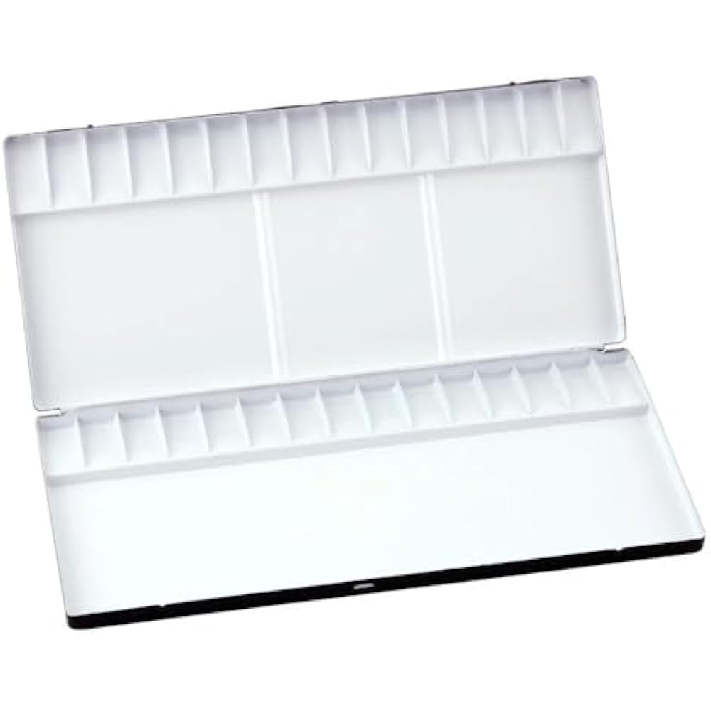 Holbein Aluminum Watercolor Palette No.150 30 Compartments 210144