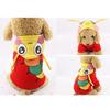 Multiple Type Christmas Halloween Pet Costume with Hood Set Cat Dogs Pullover Keep Warm Jumpsuit for Pet Cosplay Party
