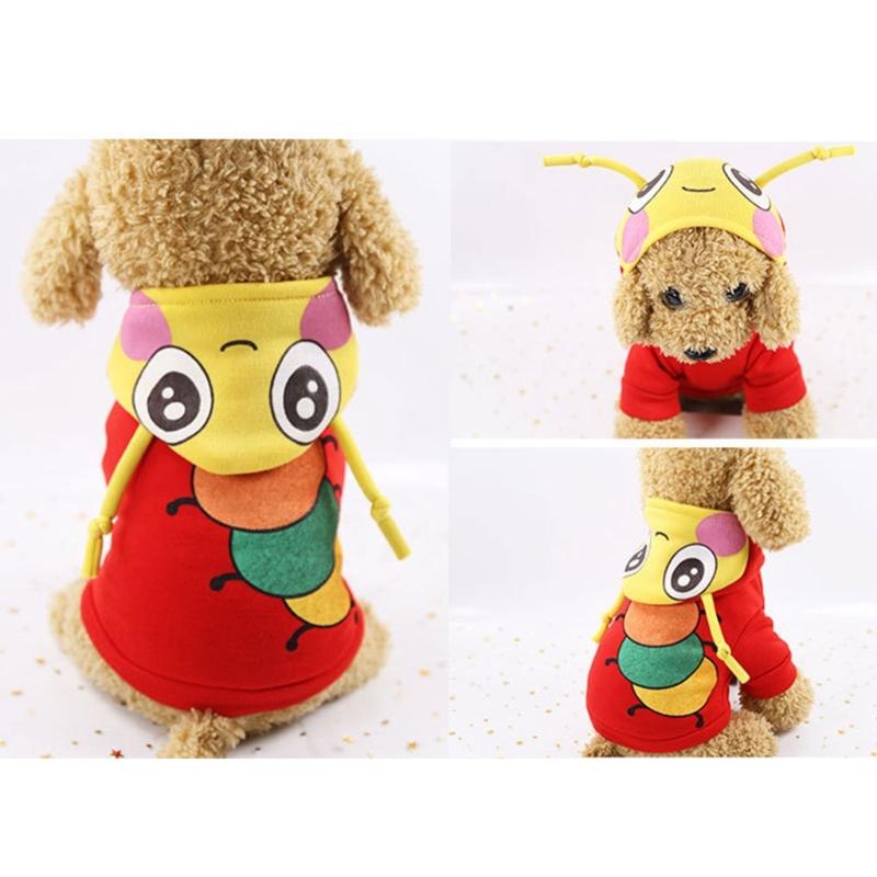 Multiple Type Christmas Halloween Pet Costume with Hood Set Cat Dogs Pullover Keep Warm Jumpsuit for Pet Cosplay Party
