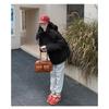 Women's Winter Warm Padded Jacket Coat Down Cotton Hooded Solid Thick Parka Waterproof Puffy Fashion Outdoor