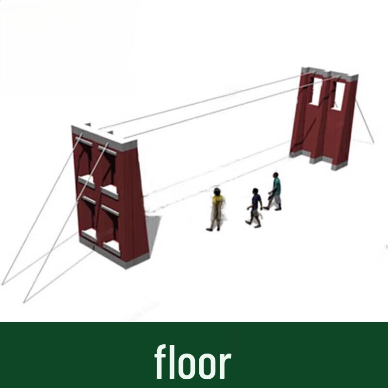 Hongkangda Outdoor 600m Obstacle Training Course