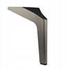 Picior de mobilier picior metalic negru PENTRU dulap pat mobilier mansardă oblic 18 CM
