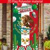 1pcs Mexican Lndependence Day Party Decor Door Cover Banner Eagle Snake Cactus Mexican Style Festival Party Porch Decor Backdrop