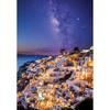 1000-teiliges Puzzle - Santorini mit Sternenhimmel, beliebtes koreanisches Puzzle