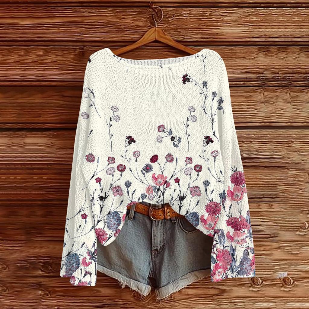 Sweatshirts For Children Boys And Girls Knit Sweater Cute Shirt Fall Crewneck Pullover Tops