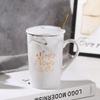 Muttertags-Geburtstags-Souvenir-Tasse mit Deckel & Löffel - Keramiktasse für Mama