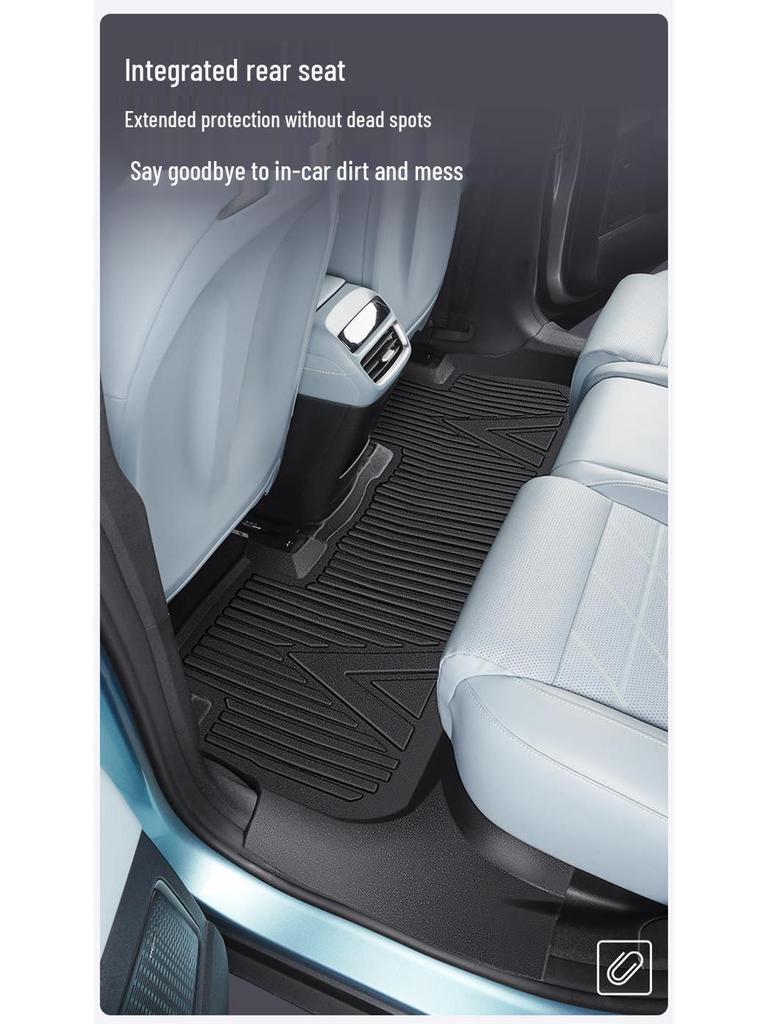 Changan New Deep Blue S05 TPE Floor Mats - Compatible with 26 Models, Full Coverage Car Accessories.