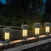 6pcs with Zip Tie Pool Fence Light Solar Powered Garden Lighting New Solar Pool Light  for Home Yard