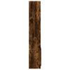 Highboard 63x33x180 cm Smoked Oak Engineered Wood