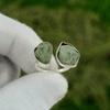 Easter Deal Aquamarine Rough Gemstone Sterling Silver Stackable New Ring Jewelry