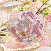 2pcs fun 3d landscape sticker Planner Creativity Decorative Hand Account Hand Account  Scrapbooking material