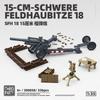 WW2 Military Tank Mini Action Figures Building Blocks French Soviet Union Armored Car Construction Educational War Model Toys