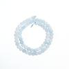 1 Strand Natural Stone Aquamarine Beads 4/6/8/10mm Light Blue Round Gem Beads for DIY Necklace Bracelet Beaded Making Findings